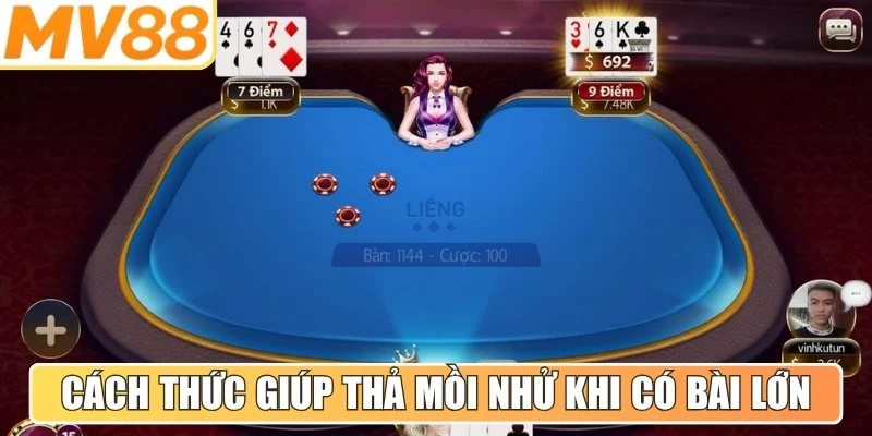 Những cách thức giúp thả mồi nhử khi có bài lớn