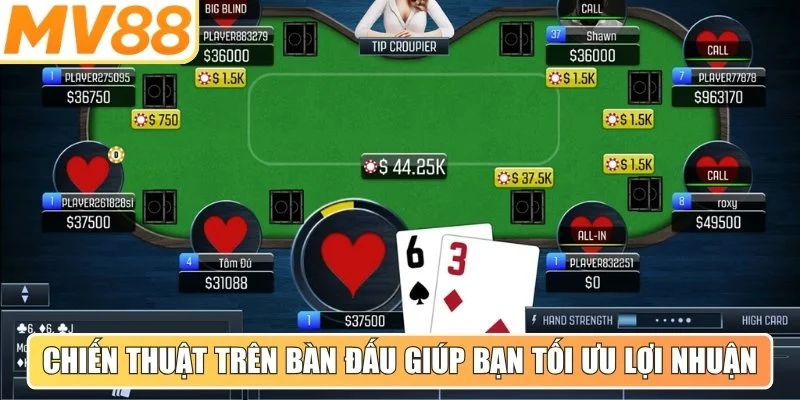 Một số chiến thuật trên bàn đấu giúp bạn tối ưu lợi nhuận